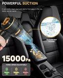 Baiwade Foldable CordlHandheld Car Vacuum Cleaner, 15000PA High Power