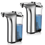 Automatic Soap Dispenser, Touchless Dish Soap Dispenser 17oz/500ml with Upgraded 5 Adjustable Soap Dispensing