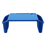 6Pcs Rectangular Kids Lap Desk Tray, Colorful PP Lap Desks