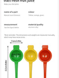 Home Manual Lemon Squeezer Aluminum Alloy Hand Pressed Orange Fruit Juicer