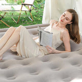 2 Persons Inflatable Mattress Camping Folding Home Indoor Outdoor