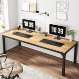 Tribesigns 78.7 Inches Extra Long Computer Desk 2 Person Desk, Double Long Desk