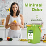 Wedyvko 20L Compost Bin Fermentation Tank Small Household Compost Box