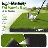 5x4ft Golf Turf Mat | Training Aid Practice Equipment | Outdoor Indoor