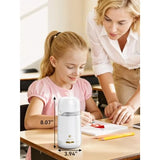 Automatic Electric Pencil Sharpener - Hands-Free Operation 3 Sharpness Modes 3-Second
