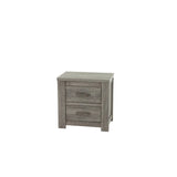 Light Gray Oak Nightstand