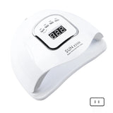 SUNX5Max 150W UV LED Nail Lamp For Fast Drying Gel Nail Phototherapy Machine 45 LEDs Manicure