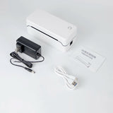 SIHAO 40-80mm Wireless Thermal Label Printer, Bluetooth Portable For Shipping Logistics Freight Barcode Labels