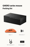 Incott Ghero Pro Wireless Mouse Dual Mode Paw3395 8k 2.4G Ergonomics TTC Golden Wheel