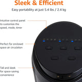 40" Oscillating Digital Tower Fan with Powerful Airflow for Bedroom Office