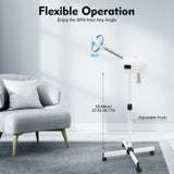 Professional Facial Steamer Machine on Wheels Standing Esthetician