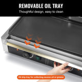SucceBuy Commercial Panini Grill 3600W Electric Sandwich Panini Maker