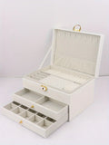 1PC Necklace Earrings Jewelry Storage Organizer Box, Ideal choice for Gifts