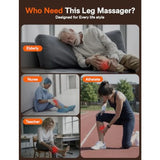 Leg Massager for Circulation and Pain Relief FSA, Gifts for Men Women Dad