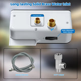 Hibbent Bidet Attachment for Toilet, Non-Electric Dual Nozzle for Frontal & Rear Wash, Adjustable