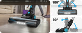 INSE V770 Cordless Vacuum Cleaner, 30Kpa 6-in-1 Lightweight Stick Vacuum for Carpet, Hardfloors, Pet Hair