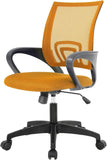 PayLessHere Black Mesh Office Chair Adjustable Lumbar Support Armrest
