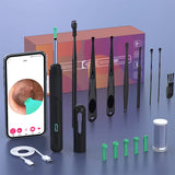Ear Cleaner with camera Set Ear Sticks Otoscope USB C Charging Endoscope Wax Removal Tool-MD DC PRINT