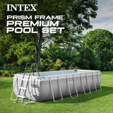26791EH Prism Frame Premium Rectangular Above Ground Swimming Pool