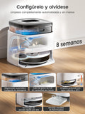 Lefant Robot Vacuum and Mop, Self Emptying, 12000Pa Suction for Hands-Free,