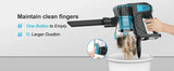 INSE V770 Cordless Handheld Vacuum Cleaner 6-in-1 20KPa for Carpet Bed