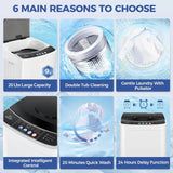 Portable Laundry Machine for Apartment, Home, Dorms, RV -ct Size