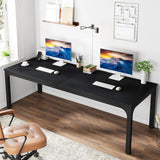 Tribesigns 78.7 Inches Extra Long Computer Desk 2 Person Desk, Double Long Desk