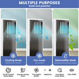 Portable Air Conditioners 8000 BTU, Remote Control AC Unit with 24H Time