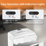 Micro-Cut Shredder: 12-Sheet, 60-Min Continuous, Shreds Paper