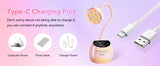 Gooseneck UV LED Nail Lamp USB Cordless Flash Cure 39mW/cm² 4 Timer Auto Sensor Fast Curing