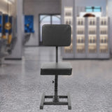 Tattoo Chairs, Barber Chair with Adjustable Height 31.5-38.58in, Heavy Duty PU Salon Chair for Tattoo & Hair Cutting, 180° Rotating Backrest, 220LBS Capacity,