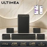 ULTIMEA Poseidon D70 7.1ch Soundbar with 6.5" Wireless Subwoofer