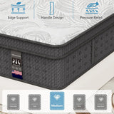 14 Inch Hybrid Mattress in a Box, Individual Pocket Spring with Memory Foam