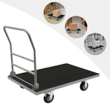 2500 LBS Dolly Cart Heavy Duty Push Cart Extra Large Platform Truck