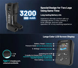 Leg Massager Air Pneumatic Compression Boots Athlete Pump Controller