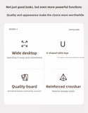 New Model Desk Bookshelf Integrated Student Writing Desk Simple Office Desk