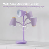 Touch Dimmable LED Desk Lamp with Flexible Gooseneck for Home Office