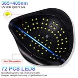 UV LED Nail Lamp, Nail Dryer For Gel Polish With  And Automatic Sensor 4 Timer Setting