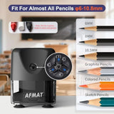 Electric Pencil Sharpener Cordless and Rechargeable Heavy Duty Classroom Pencil Sharpeners
