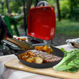 HANSMART 12In Pre-Seasoned Lightweight Cast Iron Skillet