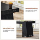 Modern Executive Desk with Power Outlets & Storage Cabinet