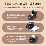 Niimbot B21 Mini Portable Thermal Printer Self-adhesive Label Printer