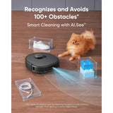 X10 Pro Omni Robot Vacuum and Mop  AI Obstacle Avoidance, Auto Drying