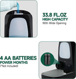 Commercial Automatic Soap Dispenser 34oz Large Capacity Wall-Mounted Touchless for High-Traffic Restrooms
