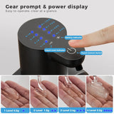 Automatic Liquid Soap Dispenser 17oz Touchless Rechargeable with 4-Level Adjustable & Level