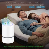 Low Noise Portable Air Purifiers with Night Light,Desktop USB Air Cleaner