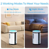 800 Sq.ft Dehumidifiers for Home, 75OZ Larger Water Tank for Bedroom