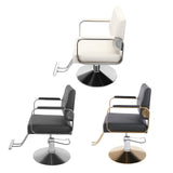 Stylist Chairs for Salon Spa, 360° Rotatable Barber Chair, 440 Lbs Load-bearing Capacity Durable
