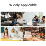 Peripage P40 A4 Portable Thermal Printer Wireless Mobile Photo Printer Support 2''/3''/4''/216mm/210mm A4&A5 Paper Width Inkless