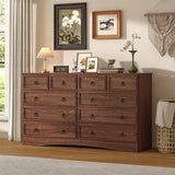 10 Drawers Dresser for Bedroom, 55.2 Inches Large Dressers